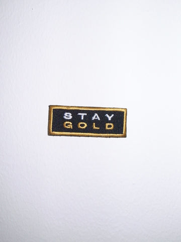 STAY GOLD patch