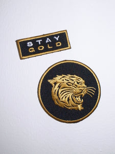 TIGRE & STAY GOLD Patches